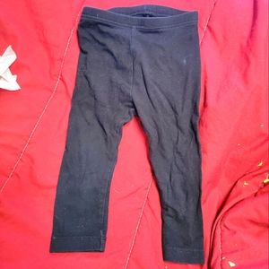 💛Black toddler leggings